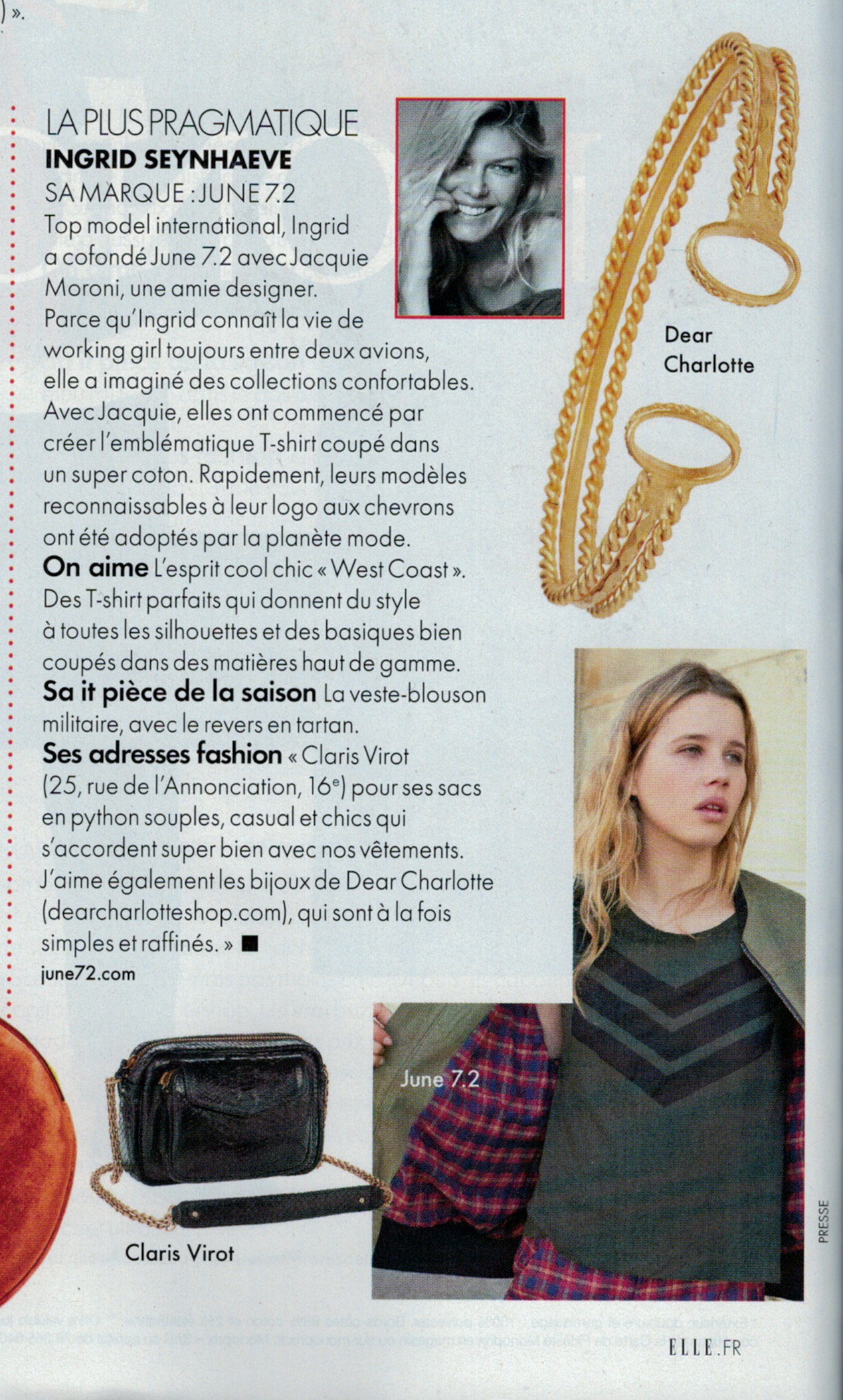 Elle – Août 2018