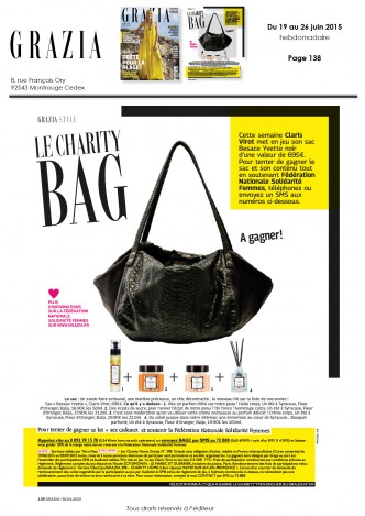 Grazia du 19 au 26 juin 2015
