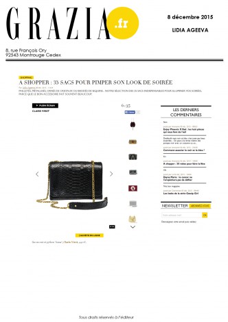 Grazia_fr 8 décembre 2015